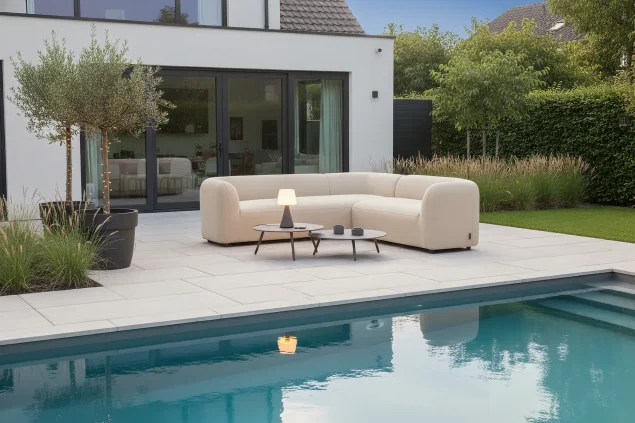 Flow Zaro Loungebank Heather chalk