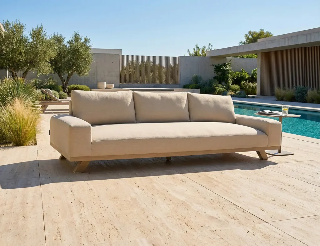 Flow Easey 3-Sitzer-Sofa „Tuscan Sand“