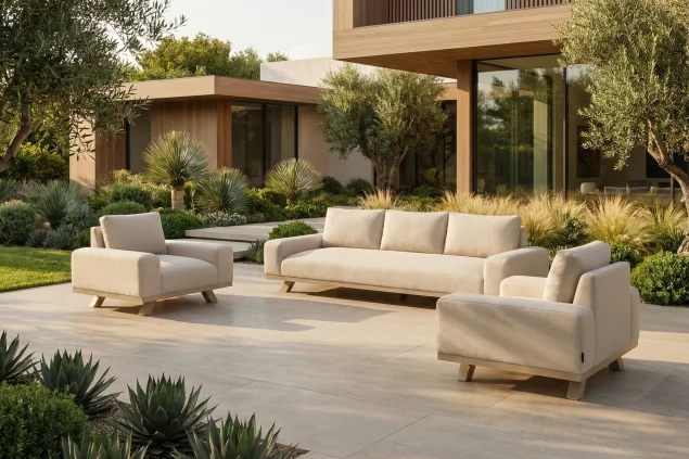 Flow. Easey Sofa-Set Tuscan Sand/Beige