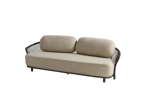 4 Seasons Outdoor Tobego 3-Sitzer-Loungesofa Terre