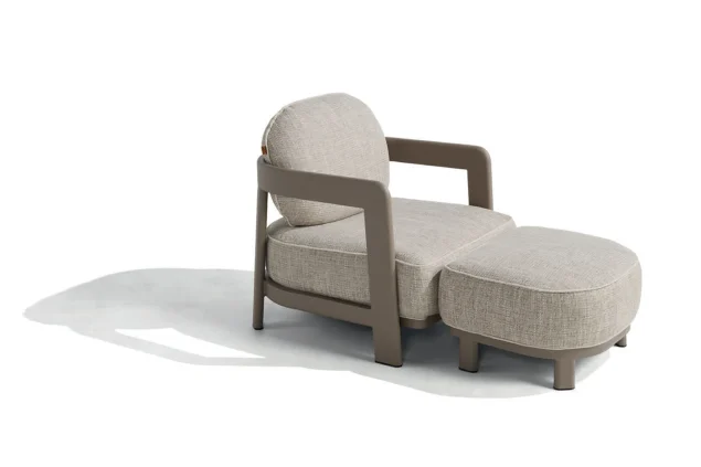4 Seasons Outdoor Oasis Loungesessel Mokka