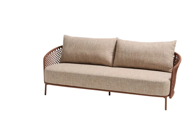 4 Seasons Outdoor Vista 3-Sitzer-Loungesofa Spicy