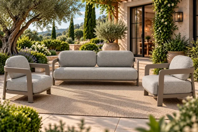 4 Seasons Outdoor Oasis Loungeset Mocca