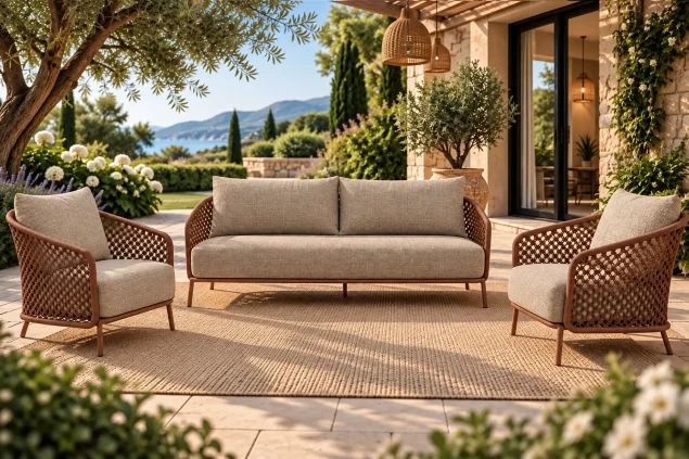 4 Seasons Outdoor Vista Loungeset Spicy