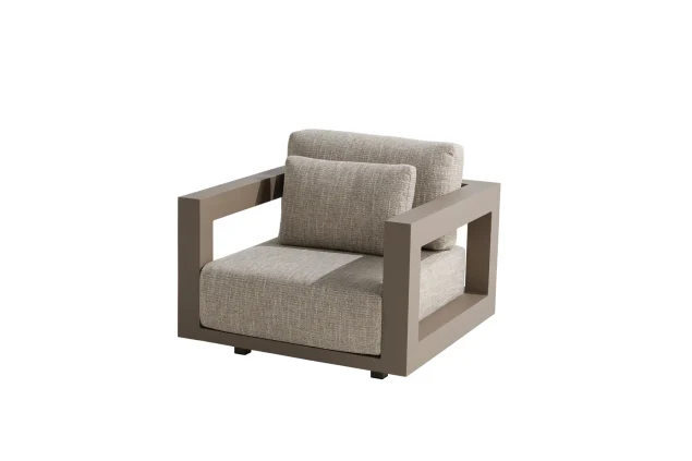 4 Seasons Outdoor Metropolitan Loungesessel Mocca